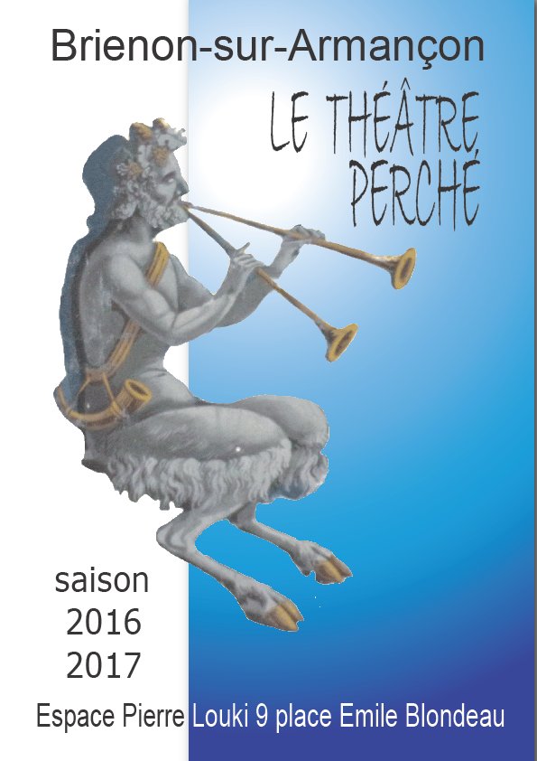 couverture saison 2016-2017 au Théâtre Perché