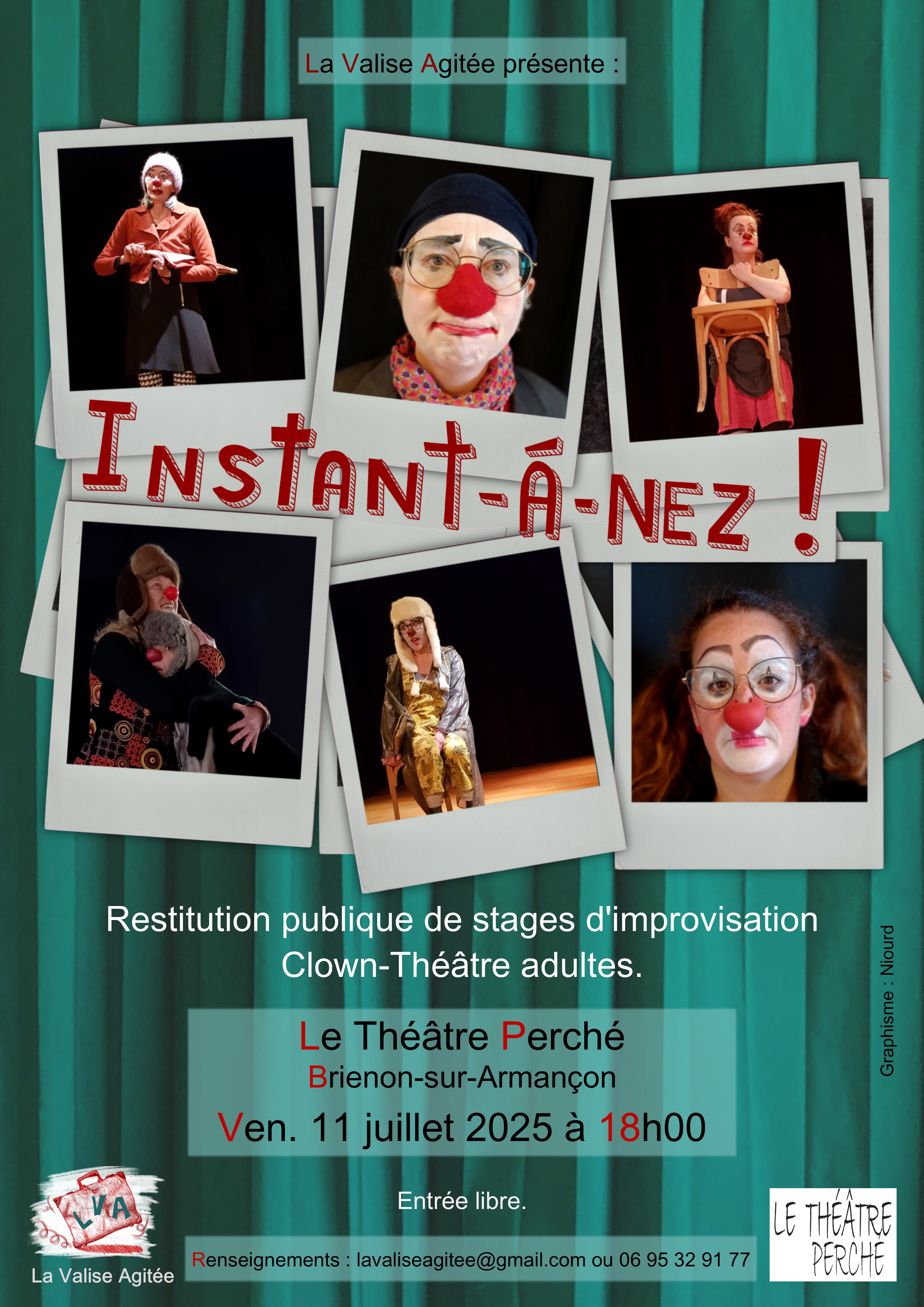 stage clown affiche